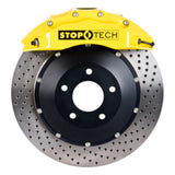 StopTech BBK 07-09 BMW 335i/335d Front 355x32 Drilled 2pc Rotors ST-60 Yellow Calipers - 83.154.6700.82