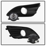 Spyder Ford C-Max 2013-2015 OEM Fog Light W/Universal Switch- Clear FL-FCMAX2013-C - 5080332