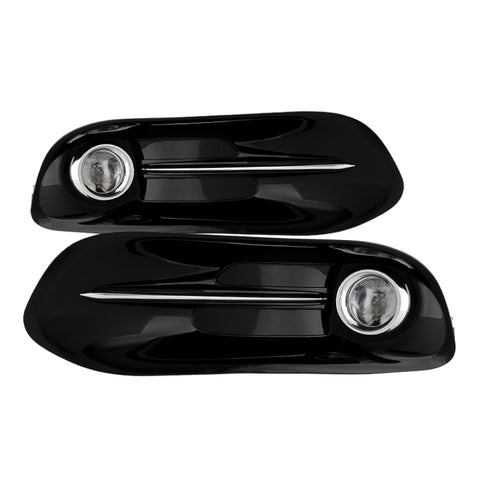 Spyder Dodge Dart 2013-2015 OEM Fog Light W/Universal Switch- Clear FL-DDART2013-C - 5080455