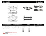 StopTech Performance 03-05 Dodge SRT-4 Front Brake Pads - 309.08410