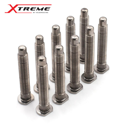 BLOX Racing Honda Xtreme Titanium Wheel Studs 12 x 1.50mm - Set of 10 - BXAC-00177