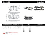 StopTech Performance Brake Pads - 309.13520