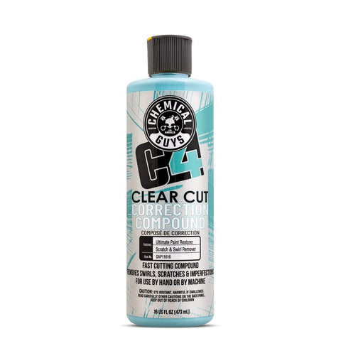 Chemical Guys C4 Clear Cut Correction Compound - 16oz - Single - GAP11616-1