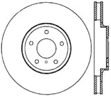 StopTech Power Slot 06-07 350Z / 05-07 G35 / 06-07 G35X SportStop CRYO Slotted Front Right Rotor - 126.42080CSR