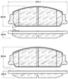 StopTech Performance Brake Pads - 309.13510