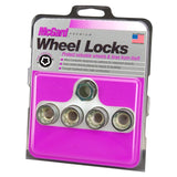 McGard Wheel Lock Nut Set - 4pk. (Under Hub Cap / Cone Seat) M12X1.75 / 19mm & 21mm Hex / .802in. L - 24016