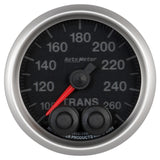 Autometer Elite 52mm 100-260 Degress F Trans Temperature Peak and Warn Gauge w/ Electonic Control - 5658