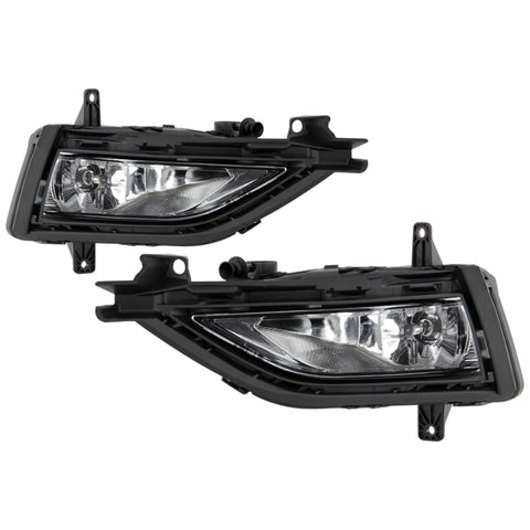 Spyder VW Golf 18-20 OEM Style Fog Lights w/Universal Switch - Clear (FL-VG2018-C) - 5087157