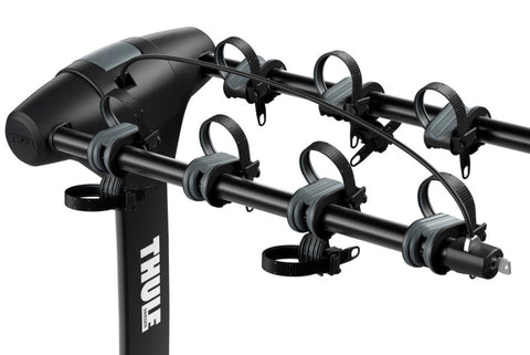 Thule Apex XT 4 - Hanging Hitch Bike Rack w/HitchSwitch Tilt-Down (Up to 4 Bikes) - Black - 9025XT