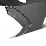 Anderson Composites 20-21 Chevrolet Corvette C8 Stingray Carbon Fiber Rear Fender - AC-RF20CHC8