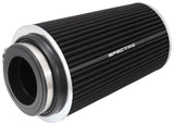 Spectre Adjustable Conical Air Filter 9-1/2in. Tall (Fits 3in. / 3-1/2in. / 4in. Tubes) - Black - 9731