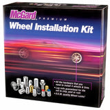 McGard 5 Lug Hex Install Kit w/Locks (Cone Seat Nut / Bulge) 1/2-20 / 3/4 Hex / 1.45in. L - Black - 84551