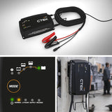 CTEK PRO25SE Battery Charger - 50-60 Hz - 12V - 19.6ft Extended Charging Cable - 40-327