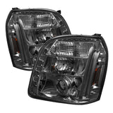 Spyder GMC Yukon 07-14/Yukon Denali 07-14 Projector Headlights LED Halo LED Smke PRO-YD-GY07-HL-SM - 5029348