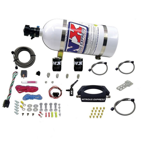 Nitrous Express 2014+ Chevrolet Corvette C7 Nitrous Plate Kit (50-300HP) w/10lb Bottle - 20938-10