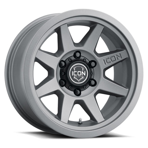 ICON Rebound SLX 17x8.5 6 x 135 6mm Offset 5.75in BS 87.1mm Bore Charcoal Wheel - 1917856350CH