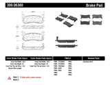 StopTech Performance 94-97/99-05 Miata w/ Normal Suspension Rear Brake Pads D636 - 309.06360