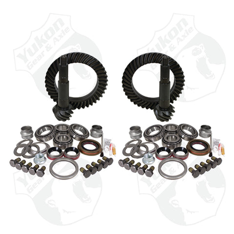 Yukon Gear & Install Kit Package For Jeep TJ Rubicon in a 5.13 Ratio - YGK011