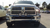 N-Fab Light Bar 10-17 Dodge Ram 2500/3500 - Gloss Black - Light Tabs - D104LB