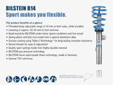 Bilstein B14 2001-2006 BMW 330ci Front and Rear Suspension Kit - 47-249134