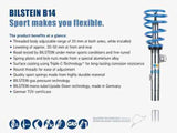 Bilstein B14 (PSS) 2015 Mini Cooper F56 Front & Rear Performance Suspension System - 47-244412