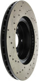 StopTech Drilled Sport Brake Rotor - 128.44040L