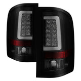 Spyder 07-13 Silverado (Will Not Work w/2010 921 Bulb)V3 Tail Lights Blk Smk ALT-YD-CS07V3-LBLED-BSM - 5084095