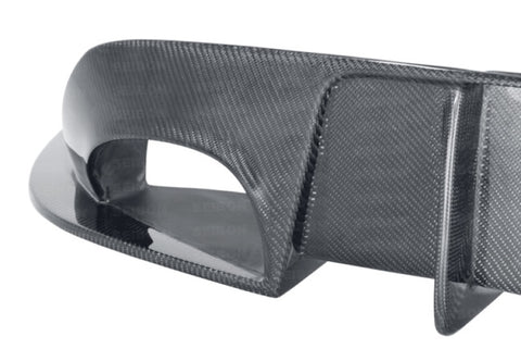 Seibon 08-10 Hyundai Genesis 2dr SP-Style Carbon Fiber Rear Lip - RL0809HYGEN2D-SP