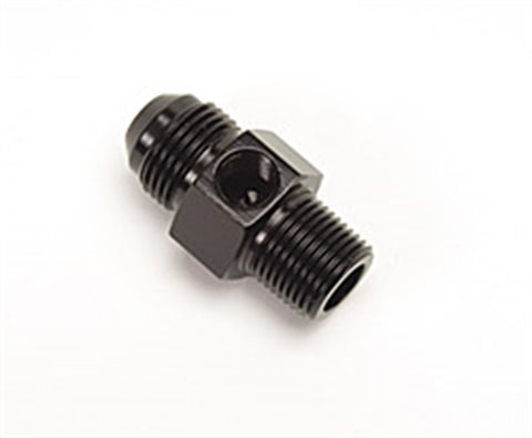 Russell Performance -6 AN Flare to 3/8in Pipe Pressure Adapter (Black) - 670083