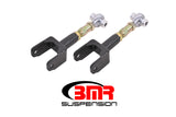 BMR 68-72 A-Body Upper Control Arms On-Car Adj. Rod Ends - Black Hammertone - UTCA047H