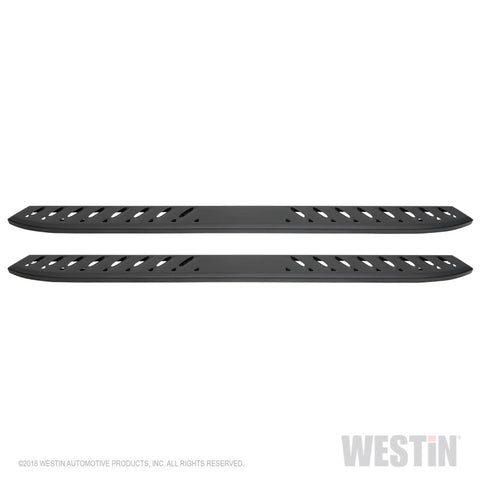 Westin 2019 Chevrolet Silverado/Sierra 1500 Crew Cab Thrasher Running Boards - Textured Black - 28-81275