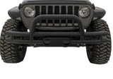 Rampage 2007-2018 Jeep Wrangler(JK) Double Tube Bumper Front - Black - 86620