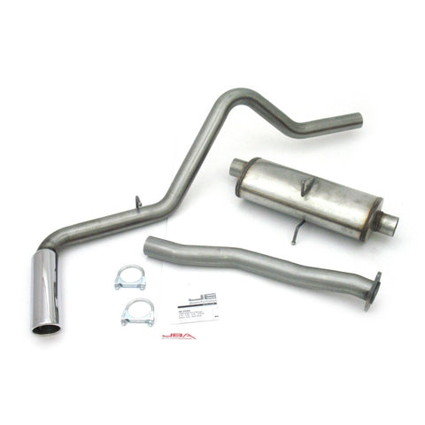 JBA 98-11 Ford Ranger Super Cab 2.5L/3.0L/4.0L 409SS Pass Side Single Exit Cat-Back Exhaust - 40-2542