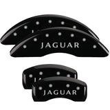 MGP 4 Caliper Covers Engraved Front Acura Engraved Rear TSX Black finish silver ch - 39016STSXBK