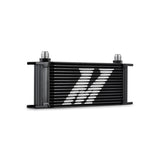 Mishimoto Universal Thermostatic Oil Cooler Kit 16-Row Black - MMOC-U16TBK