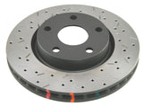 DBA 15-22 Ford Mustang GT (w/Perf Package 380mm Frt Rotor) Front 4000 Series Drilled & Slotted Rotor - 42166XS