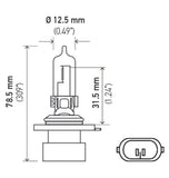 Hella Bulb 9005Xs/Hb3A 12V 65W P20D T4 - 9005XS