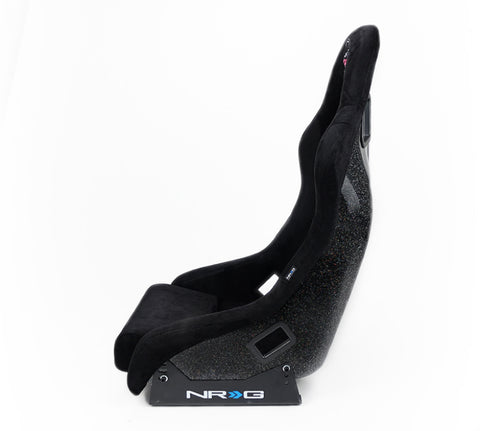 NRG FRP Bucket Seat Prisma Edition w/ Pearlized Back (Medium) - FRP-303BK-PRISMA