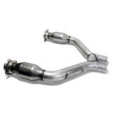 BBK 2015-16 Mustang V6 Short Mid H Pipe With Converters (To Be Used With 1642 Series Headers) - 1465