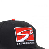 Skunk2 Team Baseball Cap Racetrack Logo (Black) - S/M - 731-99-1500