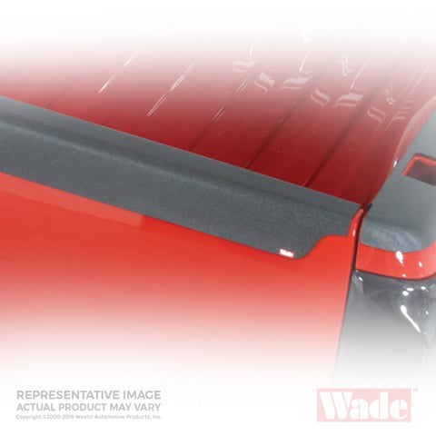 Westin 2004-2012 Chevrolet/GMC Colorado/Canyon (OE Tailgate Cap Repl) Wade Tailgate Cap - Black - 72-01177