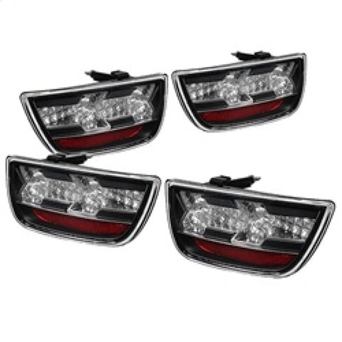 Spyder Chevy Camaro 10-13 LED Tail Lights Black ALT-YD-CCAM2010-LED-BK - 5032188