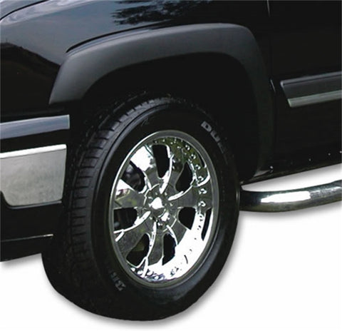 Stampede 2007-2013 GMC Sierra 1500 69.3in Bed Original Riderz Fender Flares 4pc Text - 8613-5