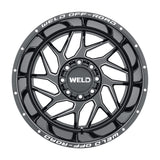 Weld Off-Road W117 20X10 Fulcrum 8X180 ET13 BS6.00 Gloss Black MIL 124.3 - W11700018600