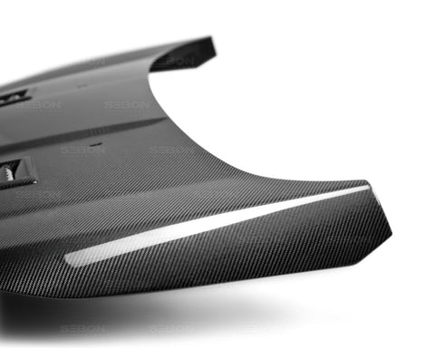 Seibon 14+ Ford Fiesta RS Style Carbon Fiber Hood - HD14FDFI-RS