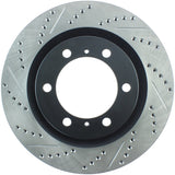 StopTech Slotted & Drilled Sport Brake Rotor - 127.44174R