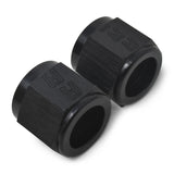 Russell Performance -10 AN Tube Nuts 5/8in dia. (Black) (1 pc.) - 660593