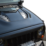 DV8 Offroad 07-18 Jeep Wrangler JK Rubicon 10th Anniversary Replica Hood - HDMB07-TA