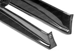 Seibon 11-13 Nissan GTR R35 VS-Style Carbon Fiber Side Skirts (Pair) - SS1113NSGTR-VS