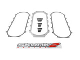 Skunk2 Ultra Series Honda/Acura Silver RACE Intake Manifold 1 Liter Spacer (Inc Gasket & Hardware) - 907-05-9001